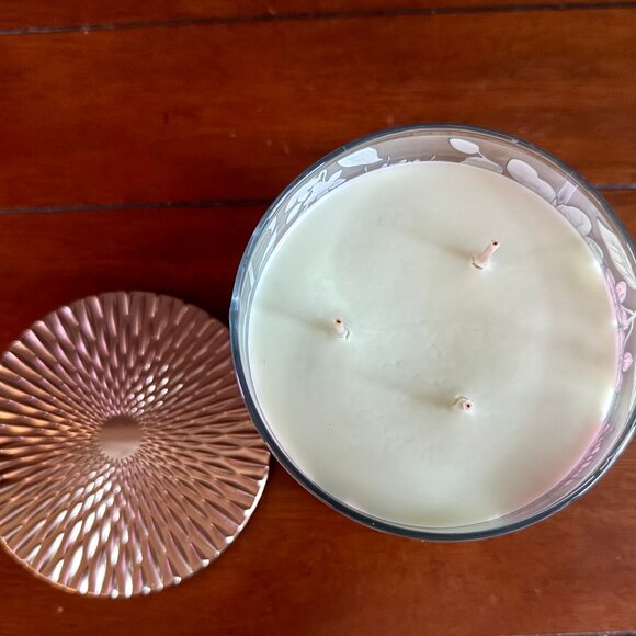 NEW BERGAMOT & BIRCH 3-Wick 14.5 oz Candle Bath & Body Works - Picture 3 of 3